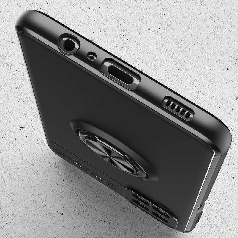 Galaxy M12 Kılıf Zore Ravel Silikon Kapak Siyah