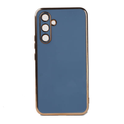Galaxy M14 Kılıf Zore Bark Kapak Mavi Açık
