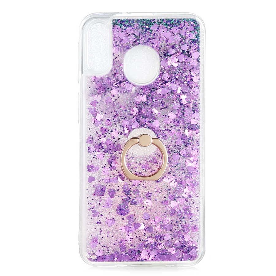 Galaxy M20 Kılıf Zore Milce Kapak Mor