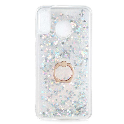 Galaxy M20 Kılıf Zore Milce Kapak Gümüş