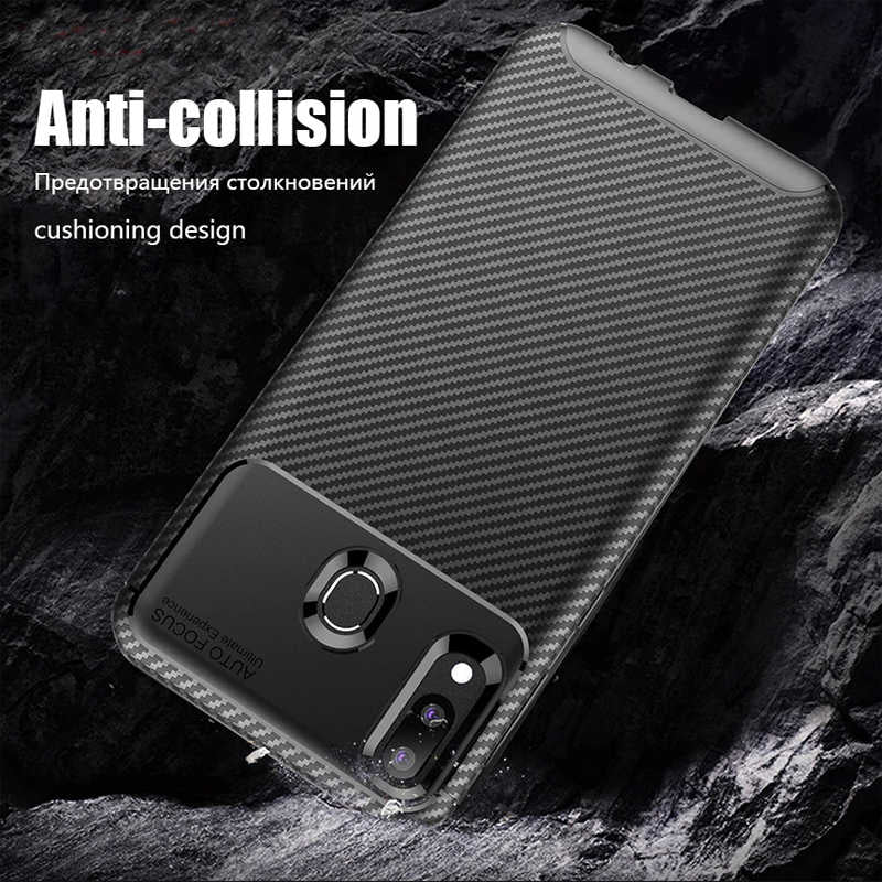 Galaxy M20 Kılıf Zore Negro Silikon Kapak Siyah