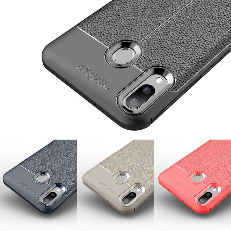 Galaxy M20 Kılıf Zore Niss Silikon Kapak Lacivert
