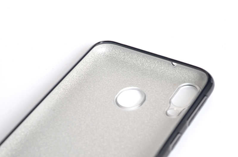 Galaxy M20 Kılıf Zore Shining Silikon Mavi