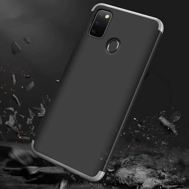 Galaxy M21 Kılıf Zore Ays Kapak Siyah