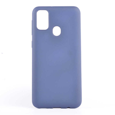 Galaxy M21 Kılıf Zore Premier Silikon Kapak Lacivert
