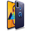 Galaxy M21 Kılıf Zore Ravel Silikon Kapak Siyah
