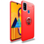 Galaxy M21 Kılıf Zore Ravel Silikon Kapak Kırmızı