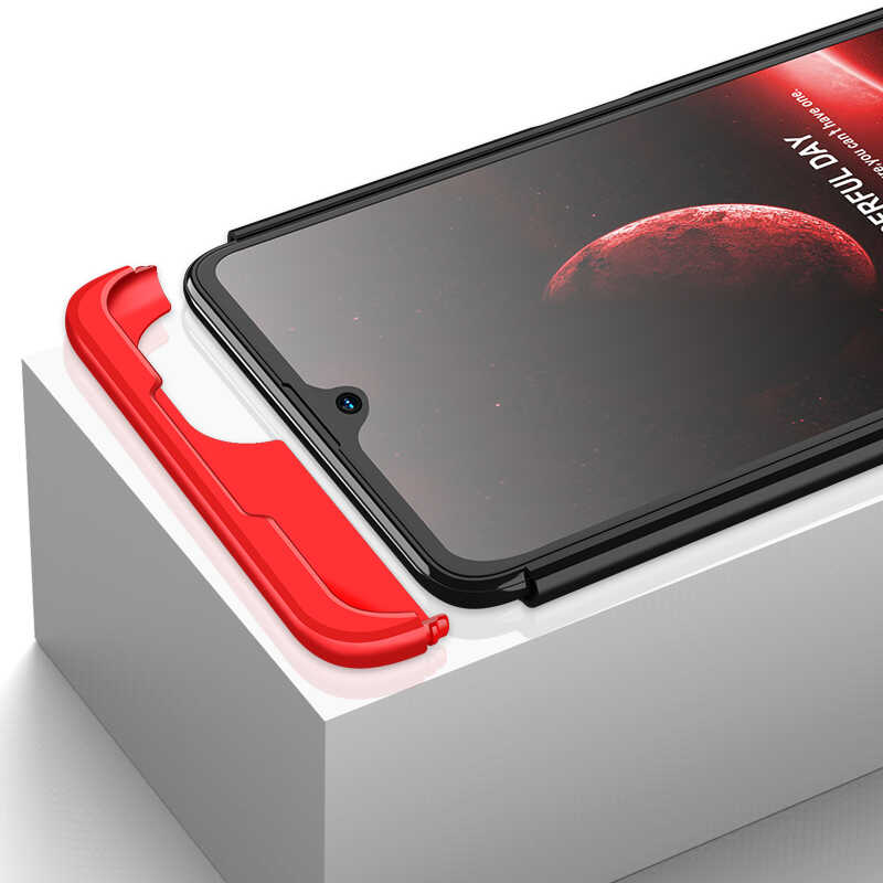 Galaxy M22 Kılıf Zore Ays Kapak Kırmızı