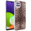 Galaxy M22 Kılıf Zore Bella Kapak Leopar