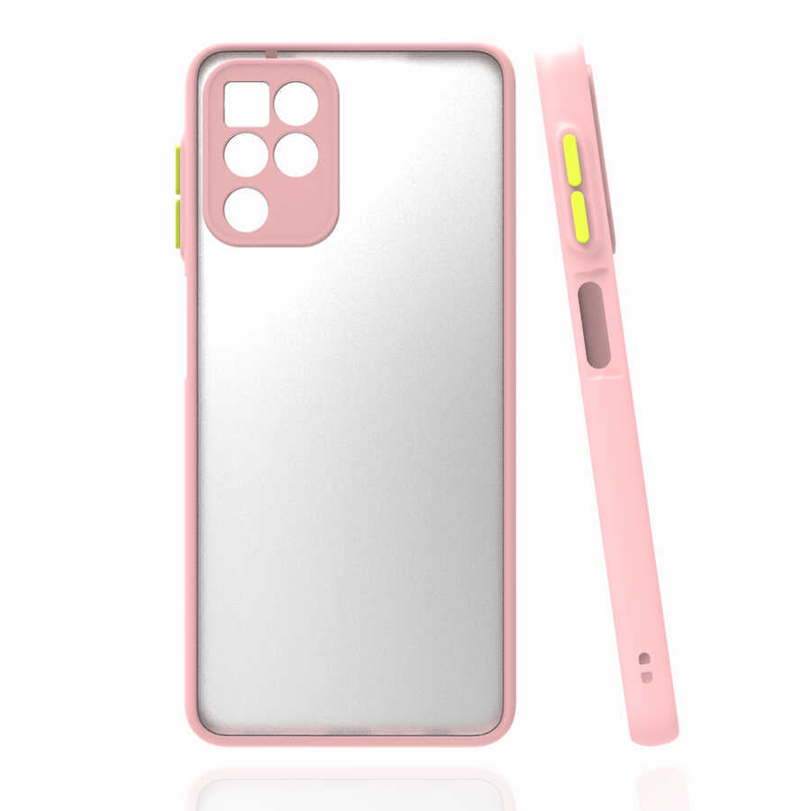 Galaxy M22 Kılıf Zore Hux Kapak Pembe