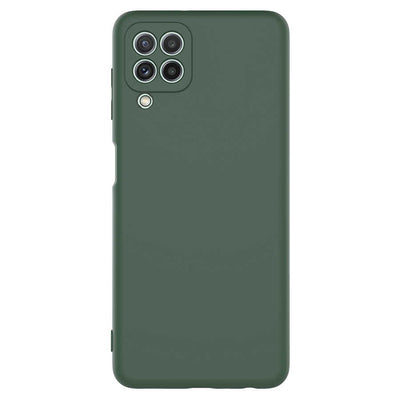 Galaxy M22 Kılıf Zore Mara Lansman Kapak Koyu Yeşil