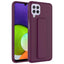 Galaxy M22 Kılıf Zore Qstand Kapak Pembe