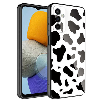 Galaxy M23 Kılıf Kamera Korumalı Desenli Sert Silikon Zore Epoksi Kapak NO7
