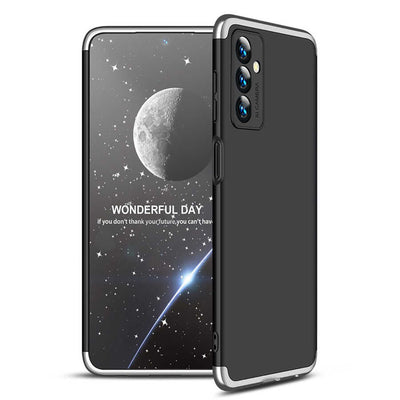 Galaxy M23 Kılıf Zore Ays Kapak Siyah-Gri