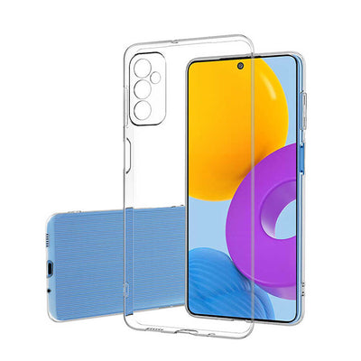Galaxy M23 Kılıf Zore Kamera Korumalı Süper Silikon Kapak Renksiz