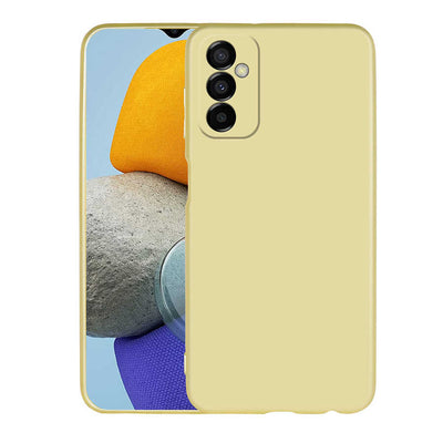 Galaxy M23 Kılıf Zore Premier Silikon Kapak Gold