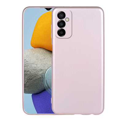 Galaxy M23 Kılıf Zore Premier Silikon Kapak Rose Gold
