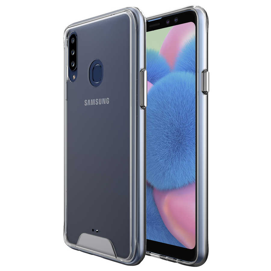 Galaxy M30 Kılıf Zore Gard Silikon Renksiz