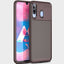 Galaxy M30 Kılıf Zore Negro Silikon Kapak Kahverengi
