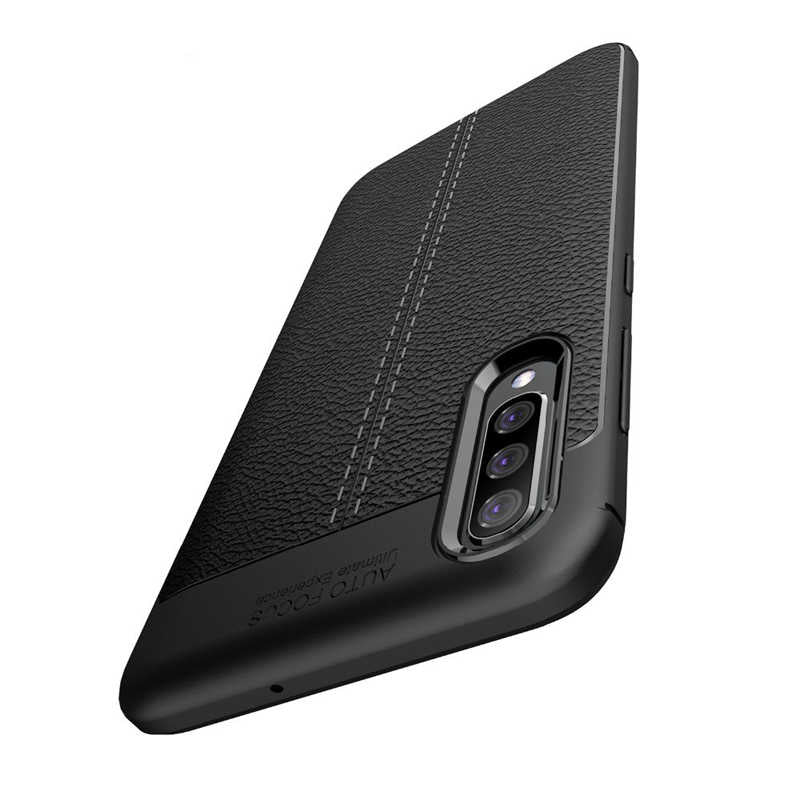 Galaxy M30 Kılıf Zore Niss Silikon Kapak Lacivert