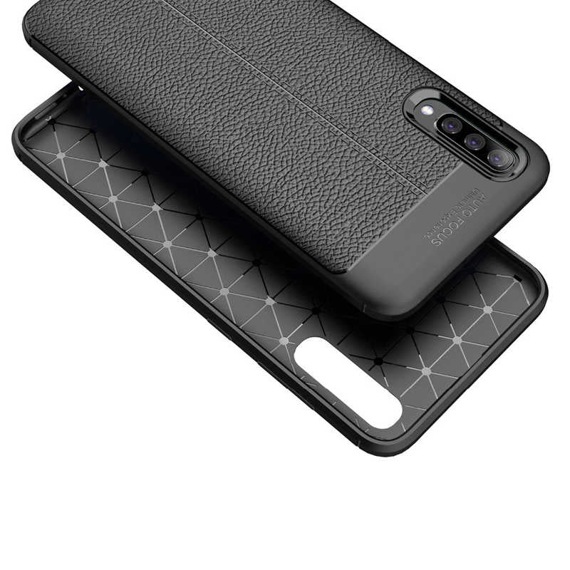 Galaxy M30 Kılıf Zore Niss Silikon Kapak Siyah