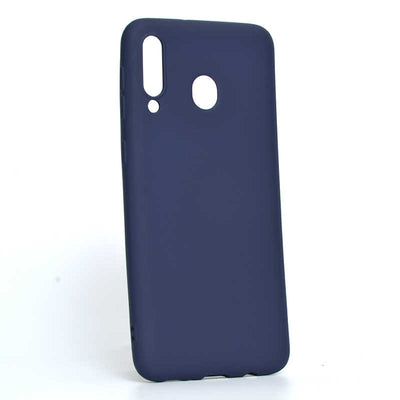 Galaxy M30 Kılıf Zore Premier Silikon Kapak Lacivert