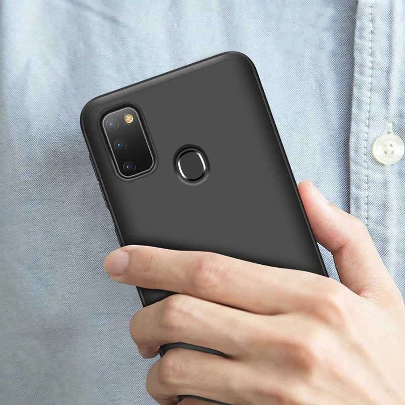 Galaxy M30S Kılıf Zore Ays Kapak Mavi