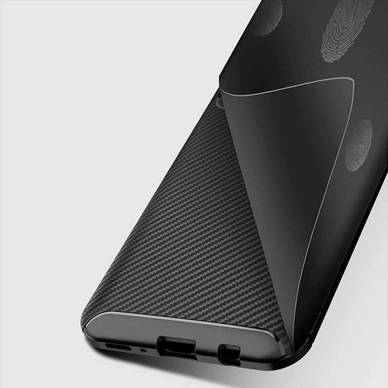 Galaxy M30S Kılıf Zore Negro Silikon Kapak Kahverengi