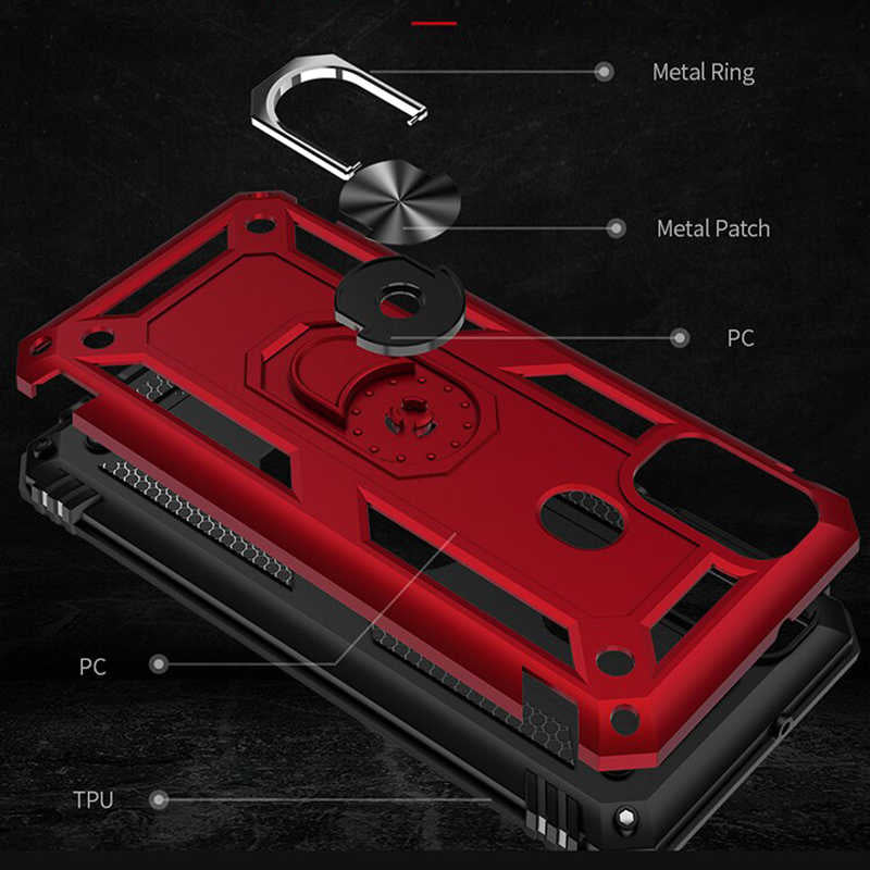 Galaxy M30S Kılıf Zore Vega Kapak Mavi