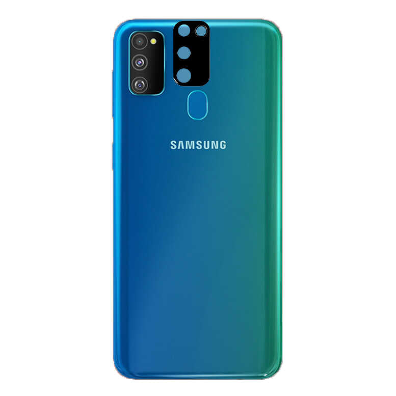 Galaxy M30S Zore 3D Kamera Camı Siyah