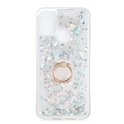 Galaxy M31 Kılıf Zore Milce Kapak Gümüş