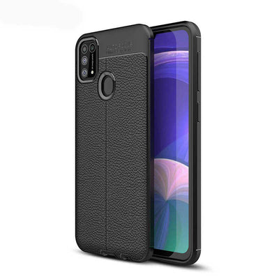 Galaxy M31 Kılıf Zore Niss Silikon Kapak Siyah