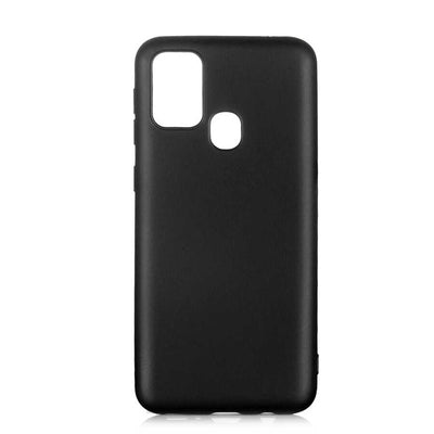 Galaxy M31 Kılıf Zore Premier Silikon Kapak Siyah