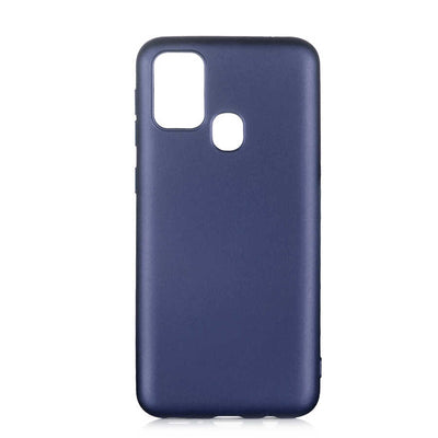 Galaxy M31 Kılıf Zore Premier Silikon Kapak Lacivert