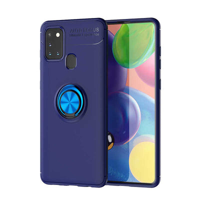 Galaxy M31 Kılıf Zore Ravel Silikon Kapak Mavi