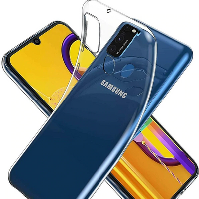 Galaxy M31 Kılıf Zore Süper Silikon Kapak Renksiz