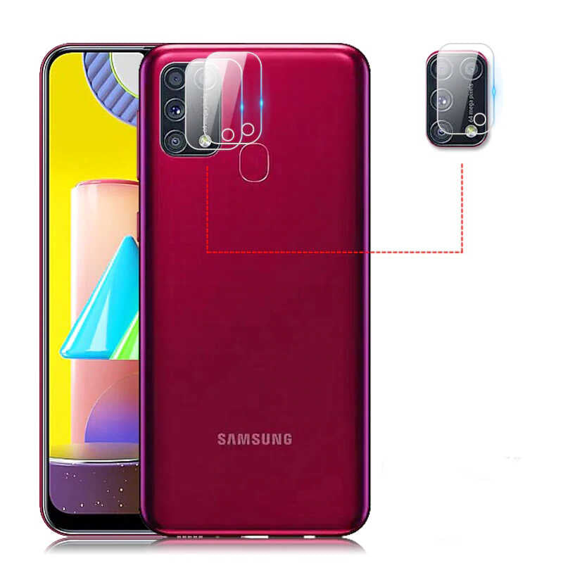 Galaxy M31 Zore Nano Kamera Koruyucu Renksiz