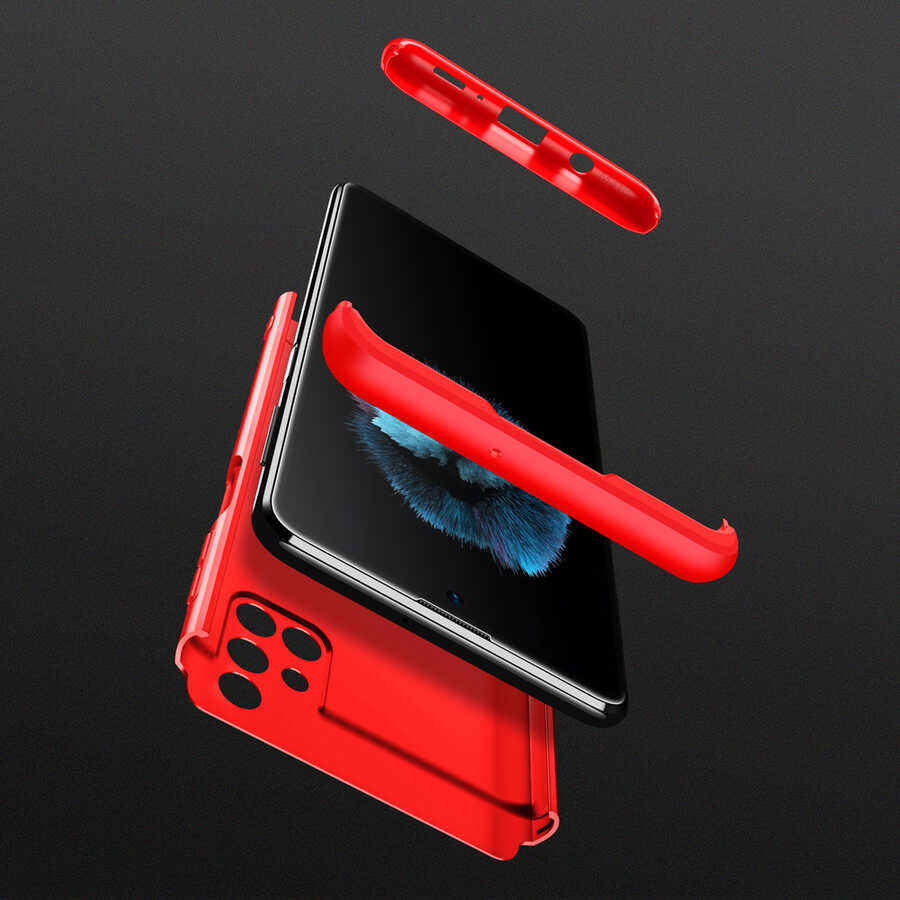 Galaxy M31S Kılıf Zore Ays Kapak Mavi