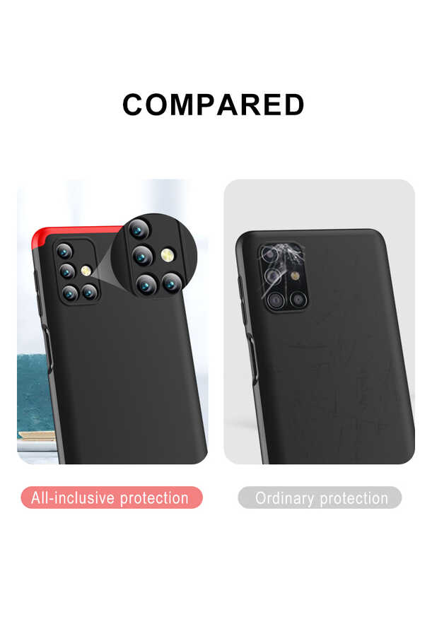 Galaxy M31S Kılıf Zore Ays Kapak Kırmızı