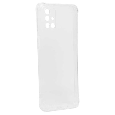 Galaxy M31S Kılıf Zore Kamera Korumalı Nitro Anti Shock Silikon Renksiz