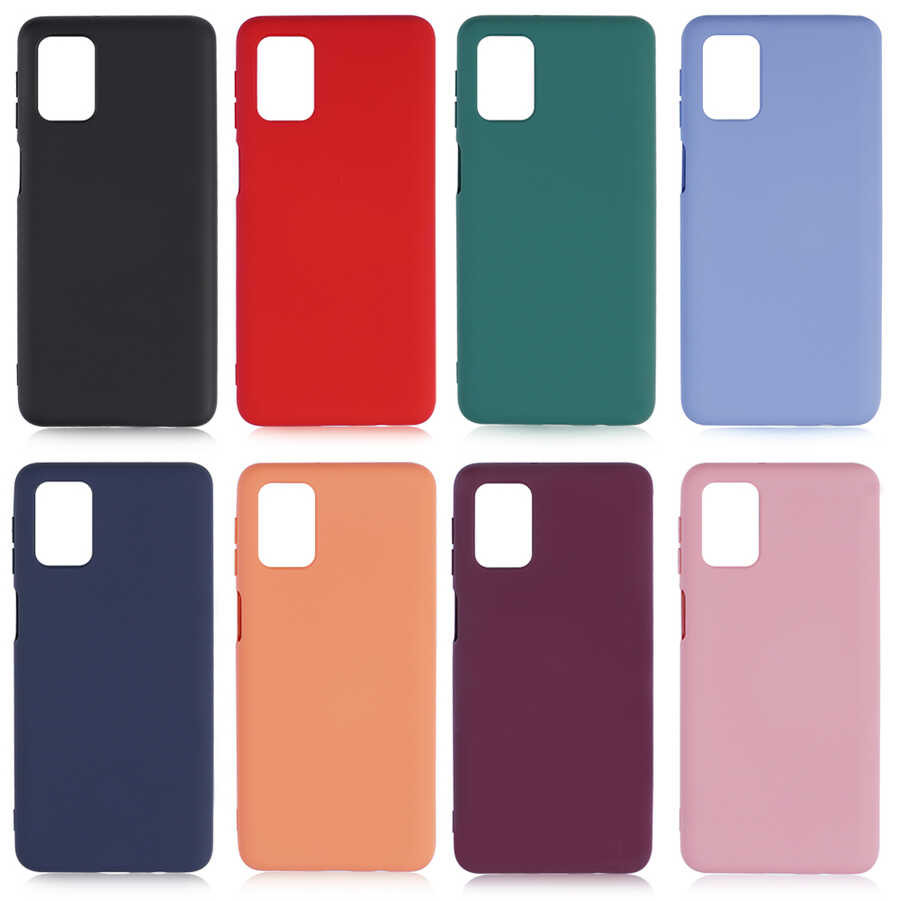 Galaxy M31S Kılıf Zore Mara Lansman Kapak Pembe Koyu