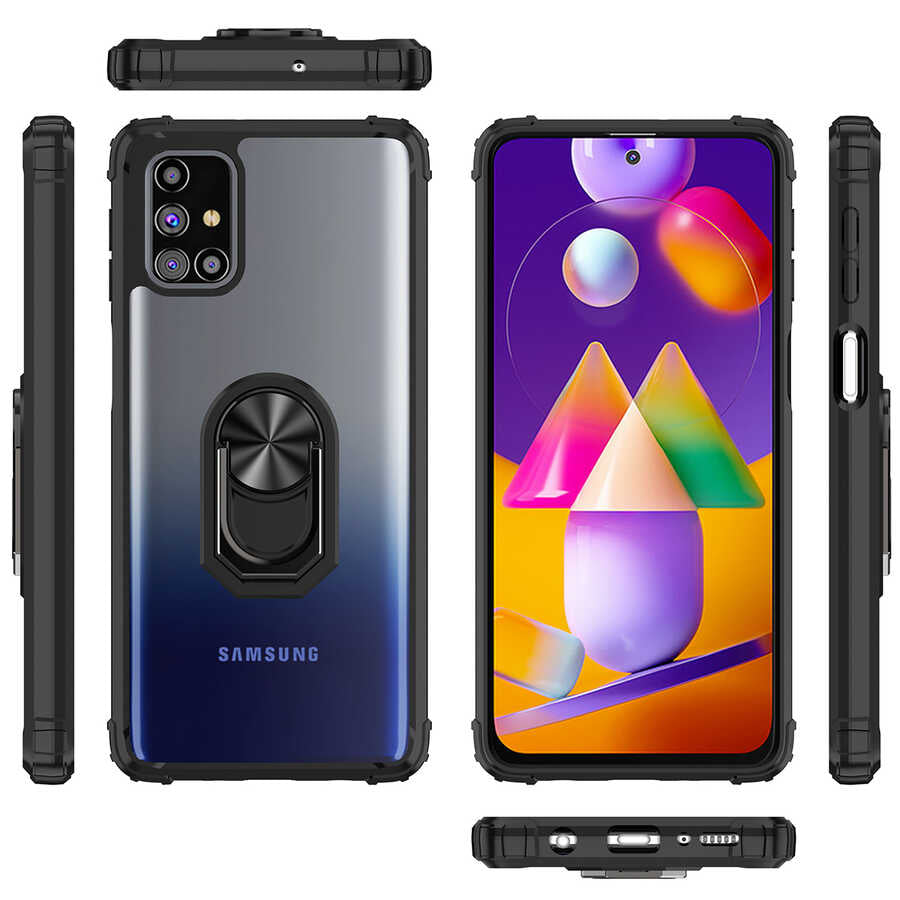 Galaxy M31S Kılıf Zore Mola Kapak Kırmızı