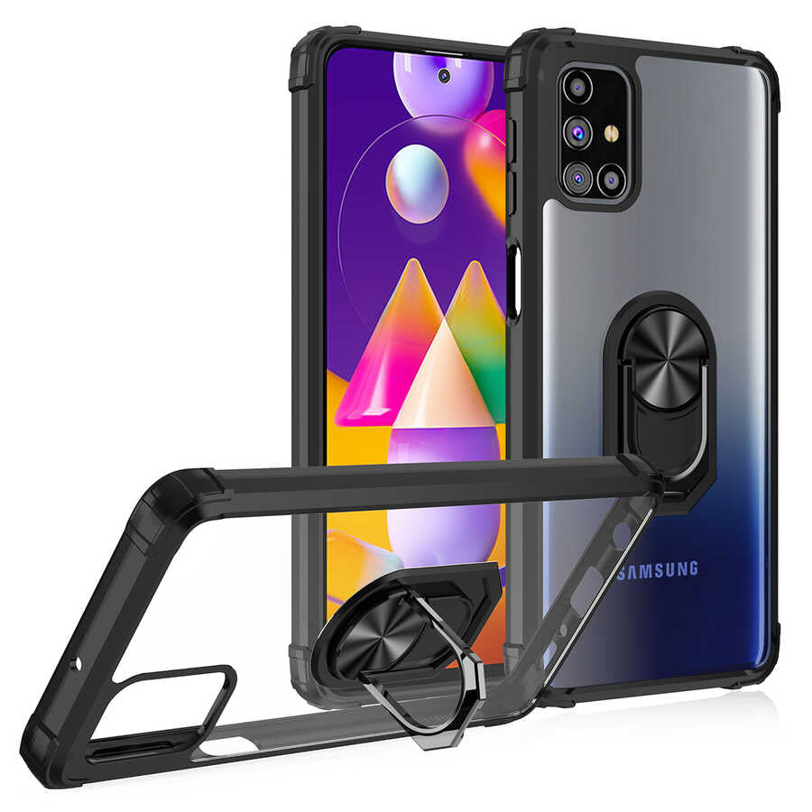 Galaxy M31S Kılıf Zore Mola Kapak Lacivert