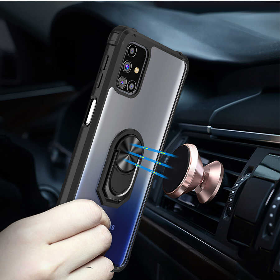 Galaxy M31S Kılıf Zore Mola Kapak Kırmızı