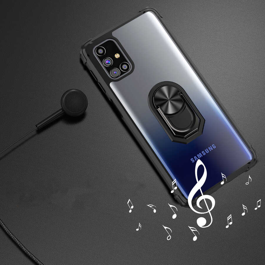 Galaxy M31S Kılıf Zore Mola Kapak Kırmızı