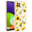 Galaxy M32 Kılıf Kamera Korumalı Desenli Sert Silikon Zore Epoksi Kapak NO3