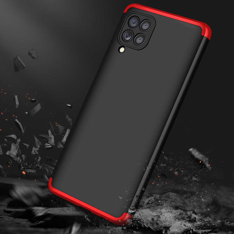 Galaxy M32 Kılıf Zore Ays Kapak Siyah