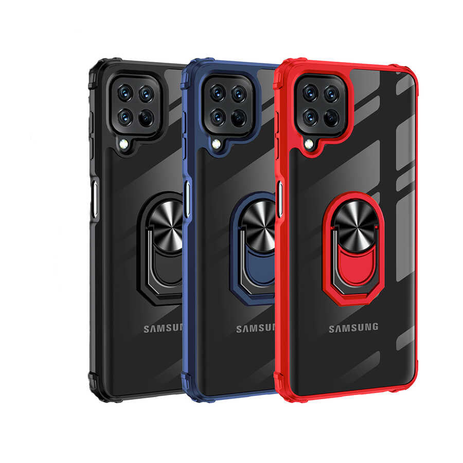 Galaxy M32 Kılıf Zore Mola Kapak Siyah