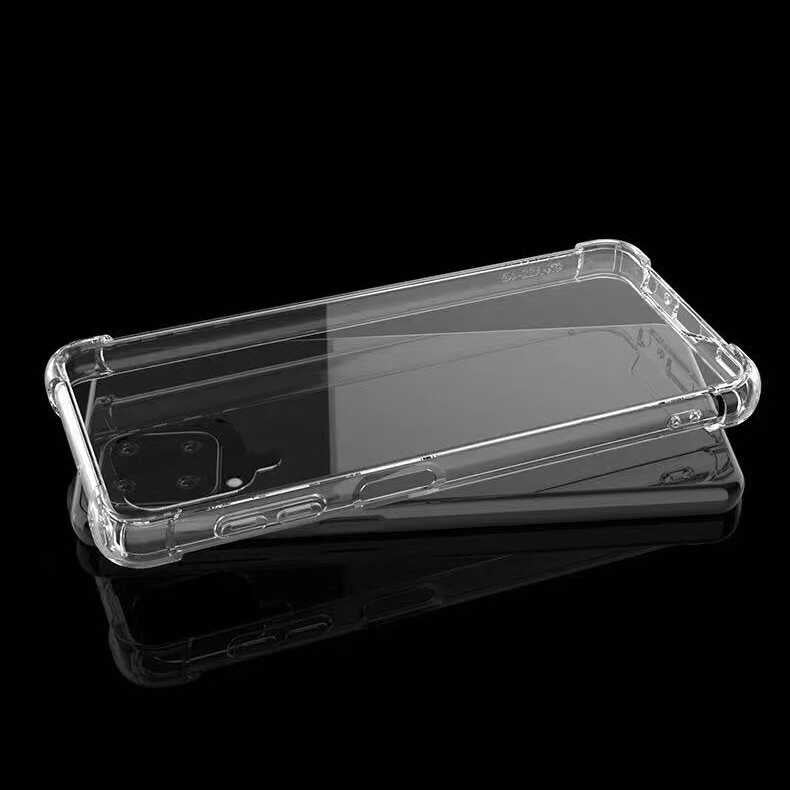 Galaxy M32 Kılıf Zore Nitro Anti Shock Silikon Renksiz