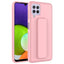 Galaxy M32 Kılıf Zore Qstand Kapak Pembe